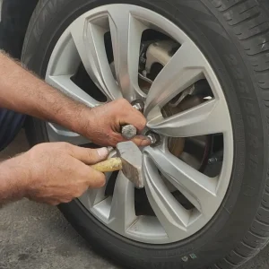 باز کردن پیچ چرخ ضد سرقت